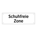 Schuhfreie Zone