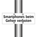 Smartphones beim Gehen verboten
