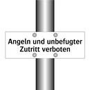 Angeln und unbefugter Zutritt verboten