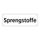 Sprengstoffe