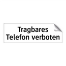 Tragbares Telefon verboten