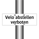 Velo abstellen verboten