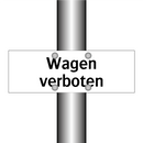 Wagen verboten