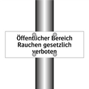 Öffentlicher Bereich Rauchen gesetzlich verboten