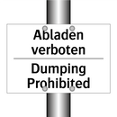 Abladen verboten - Dumping Prohibited