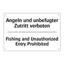 Angeln und unbefugter Zutritt /.../ - Fishing and Unauthorized Entry /.../