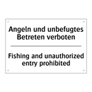 Angeln und unbefugtes Betreten /.../ - Fishing and unauthorized entry /.../