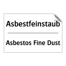 Asbestfeinstaub - Asbestos Fine Dust
