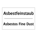 Asbestfeinstaub - Asbestos Fine Dust