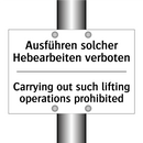 Ausführen solcher Hebearbeiten /.../ - Carrying out such lifting operations /.../