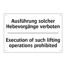 Ausführung solcher Hebevorgänge /.../ - Execution of such lifting operations /.../
