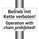 Betrieb mit Kette verboten! - Operation with chain prohibited!/.../