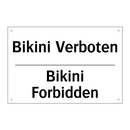 Bikini Verboten - Bikini Forbidden