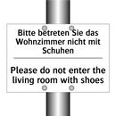 Bitte betreten Sie das Wohnzimmer /.../ - Please do not enter the living /.../