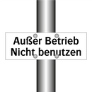 Außer Betrieb Nicht benutzen