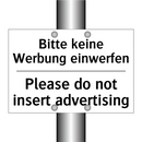 Bitte keine Werbung einwerfen - Please do not insert advertising/.../