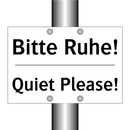 Bitte Ruhe! - Quiet Please!