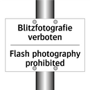 Blitzfotografie verboten - Flash photography prohibited