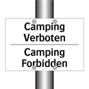 Camping Verboten - Camping Forbidden