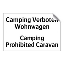Camping Verboten Wohnwagen - Camping Prohibited Caravan