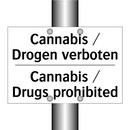 Cannabis / Drogen verboten - Cannabis / Drugs prohibited