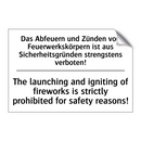 Das Abfeuern und Zünden von Feuerwerkskörpern /.../ - The launching and igniting of /.../