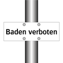 Baden verboten