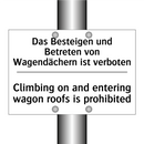 Das Besteigen und Betreten von /.../ - Climbing on and entering wagon /.../