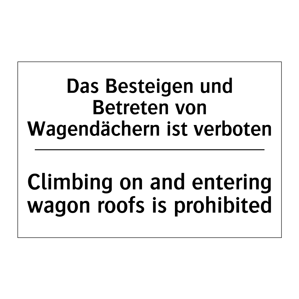 Kauf Das Besteigen und Betreten von /.../ - Climbing on and entering ...