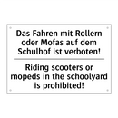Das Fahren mit Rollern oder Mofas /.../ - Riding scooters or mopeds in the /.../
