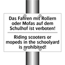 Das Fahren mit Rollern oder Mofas /.../ - Riding scooters or mopeds in the /.../
