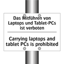 Das Mitführen von Laptops und /.../ - Carrying laptops and tablet PCs /.../