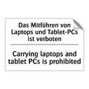 Das Mitführen von Laptops und /.../ - Carrying laptops and tablet PCs /.../