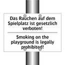 Das Rauchen auf dem Spielplatz /.../ - Smoking on the playground is legally /.../