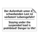Der Aufenthalt unter der schwebenden /.../ - Staying under the suspended load /.../