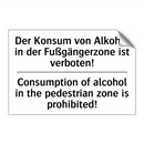 Der Konsum von Alkohol in der /.../ - Consumption of alcohol in the /.../
