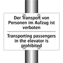 Der Transport von Personen im /.../ - Transporting passengers in the /.../
