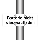 Batterie nicht wiederaufladen