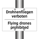 Drohnenfliegen verboten - Flying drones prohibited