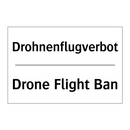 Drohnenflugverbot - Drone Flight Ban