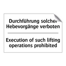 Durchführung solcher Hebevorgänge /.../ - Execution of such lifting operations /.../