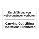 Durchführung von Hebevorgängen /.../ - Carrying Out Lifting Operations /.../