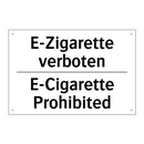 E-Zigarette verboten - E-Cigarette Prohibited