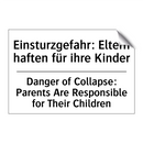 Einsturzgefahr: Eltern haften /.../ - Danger of Collapse: Parents Are /.../