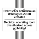 Elektrischer Betriebsraum Unbefugten /.../ - Electrical operating room Unauthorized /.../