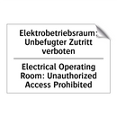 Elektrobetriebsraum: Unbefugter /.../ - Electrical Operating Room: Unauthorized /.../