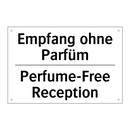 Empfang ohne Parfüm - Perfume-Free Reception