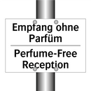 Empfang ohne Parfüm - Perfume-Free Reception