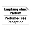 Empfang ohne Parfüm - Perfume-Free Reception