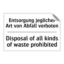 Entsorgung jeglicher Art von Abfall /.../ - Disposal of all kinds of waste /.../